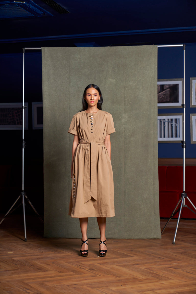 Senopati Dress Beige